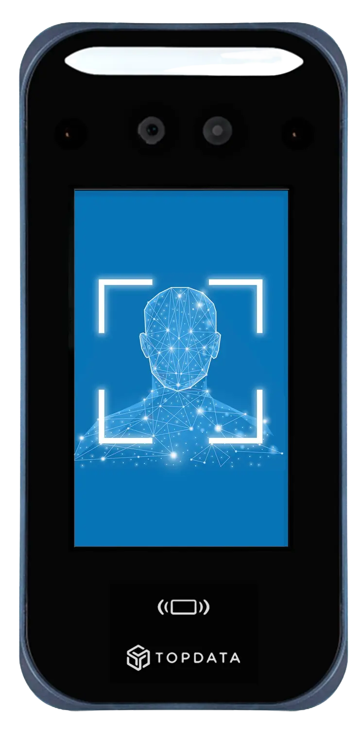 Leitor Facial Topdata com tecnologia de mapeamento facial